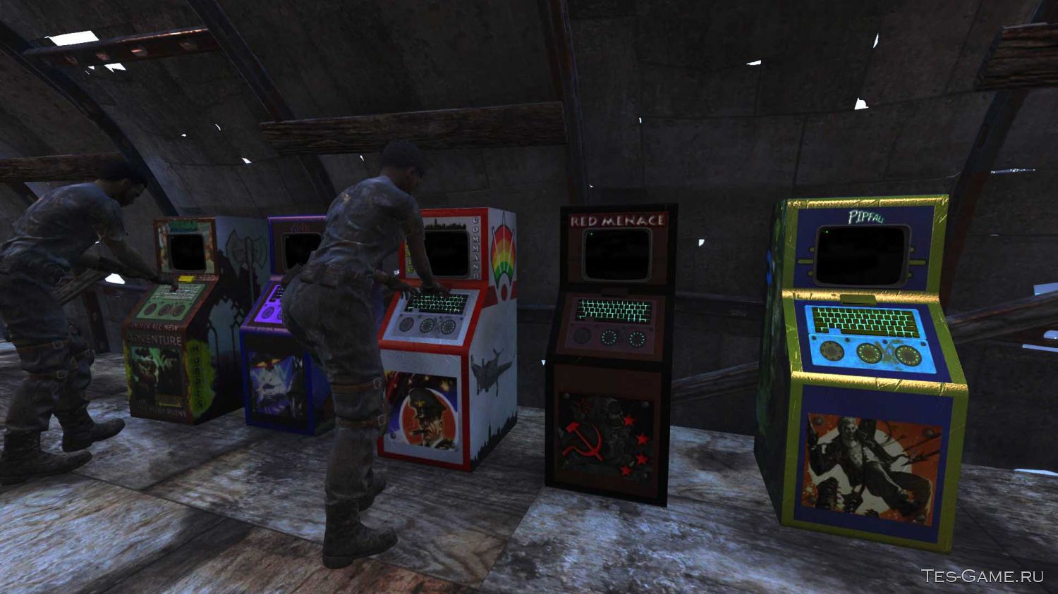 Фоллаут 4 построить игровой автомат игровые автоматы боксы